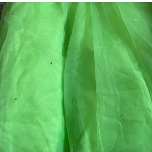 Mori Lee Beaded Organza Mermaid Formal Dress size 6 - Picture 4 of 8